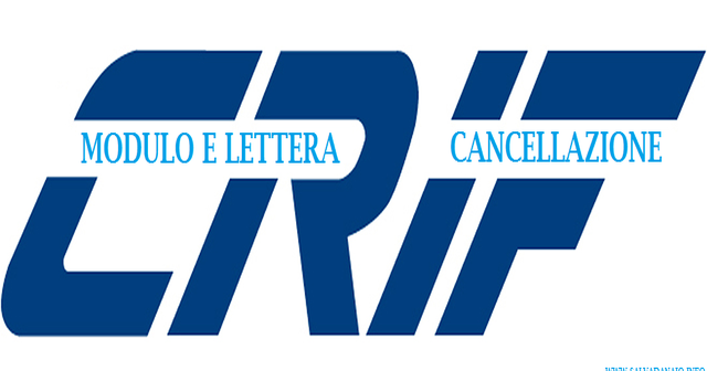 SCARICA MODULO RICHIESTA CRIF