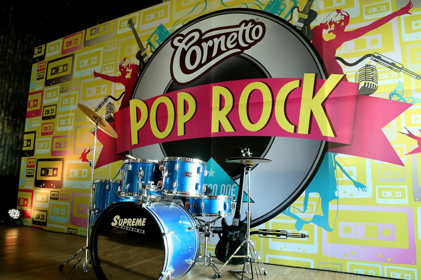 The inception of Cornetto Pop Rock is also fresh a little bubbly with a pin...