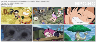 One Piece Episode 774 (Pertempuran Untuk Mempertahankan Zou! Luffy dan Zunesha!) Bahasa Indonesia