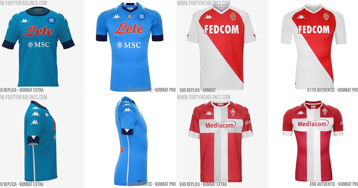 Faldgruber muskel syre Kappa 2020-21 Replica vs Authentic Kits - €40 Replica Shirts Only For  Italian Teams - Footy Headlines