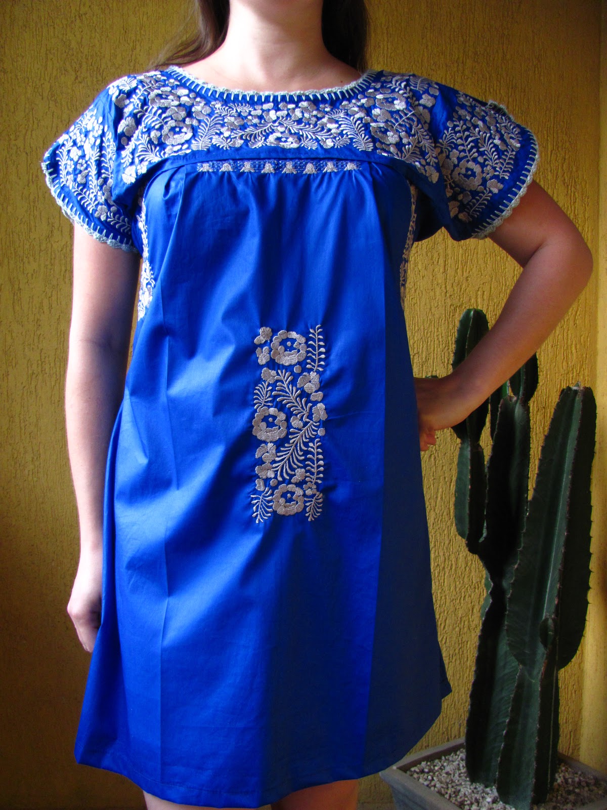 San Antonia Festa Art Print Short Sleeve Vintage Dress main image 1