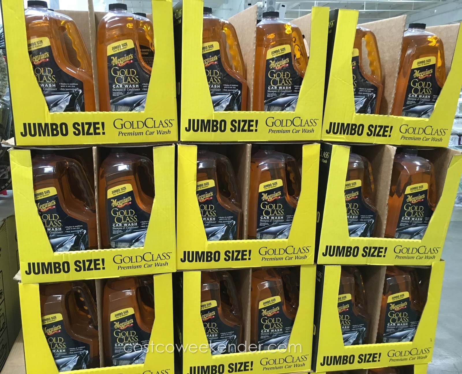 Meguiar's GoldClass Car Wash Shampoo and Conditioner Costco Weekender