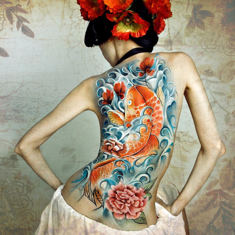 Japanese tattoo designs for women : title=