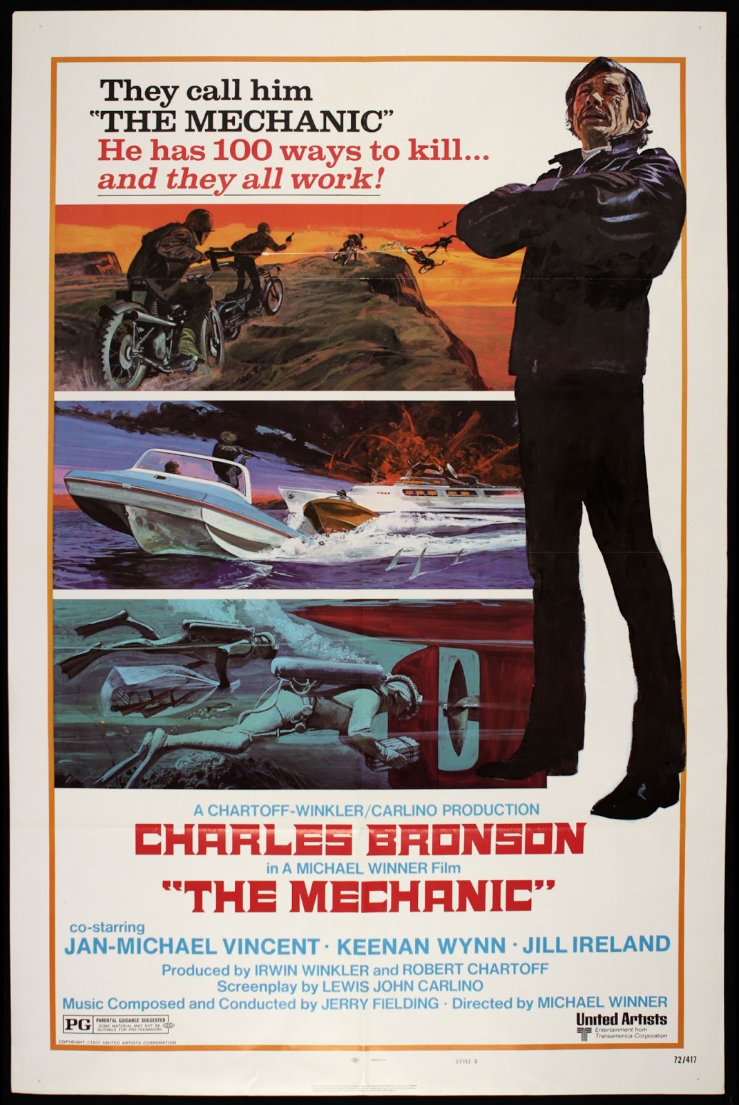 wees stil morfine ethisch Lolo Loves Films: Movie Review: "The Mechanic" (1972)