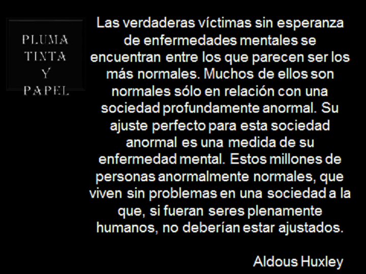 ALDOUS HUXLEY