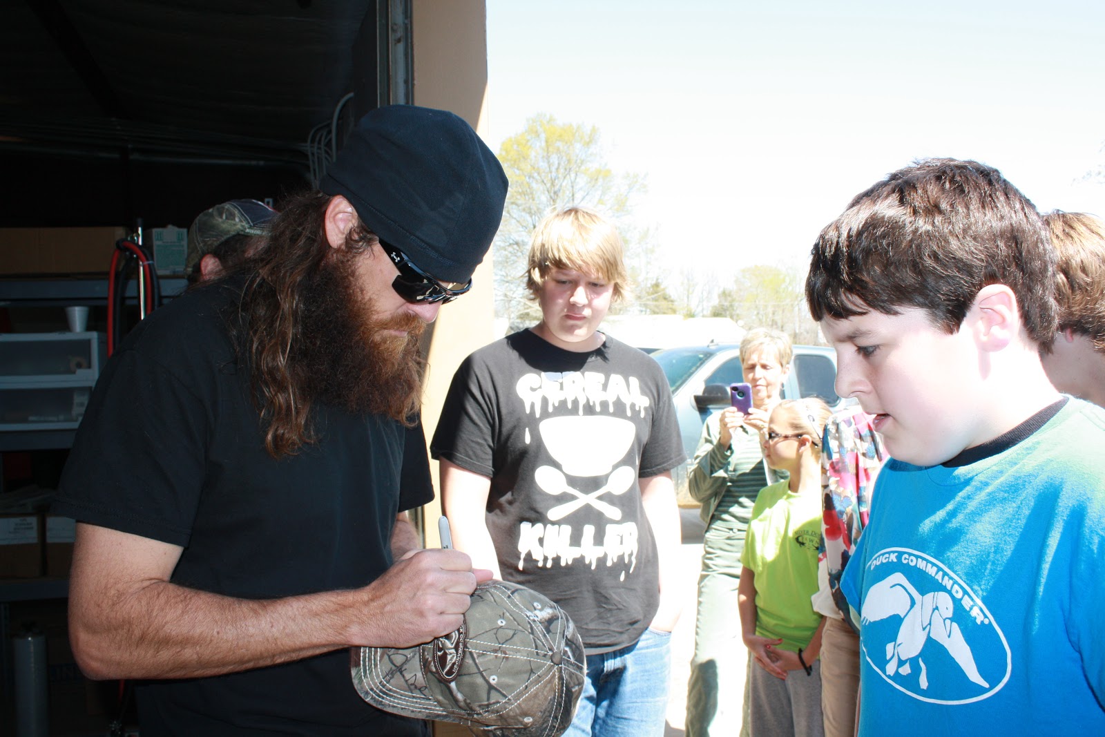 Outdoors: Spring Break Trip Allows Parker St. John to Meet Duck Dynasty