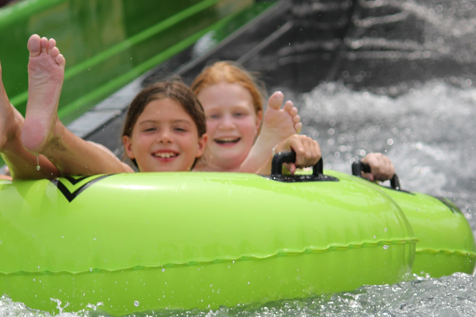 Along the Geronimo Creek So hard to believe that Lucy is "Nine