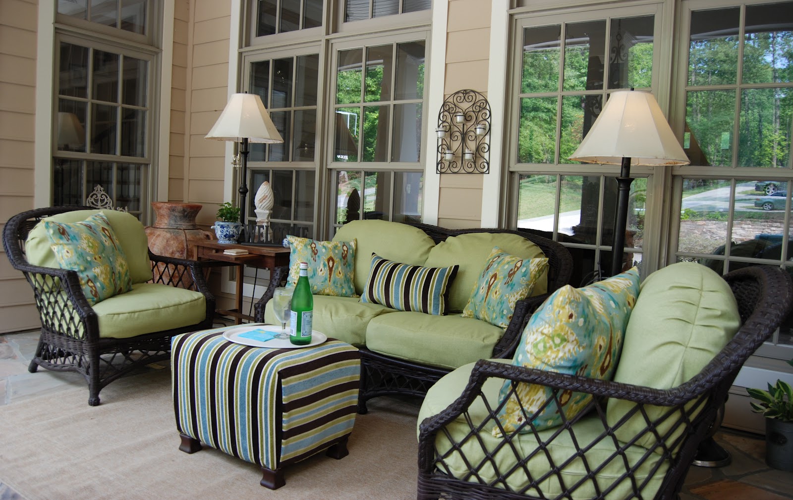Porch ottoman 2024