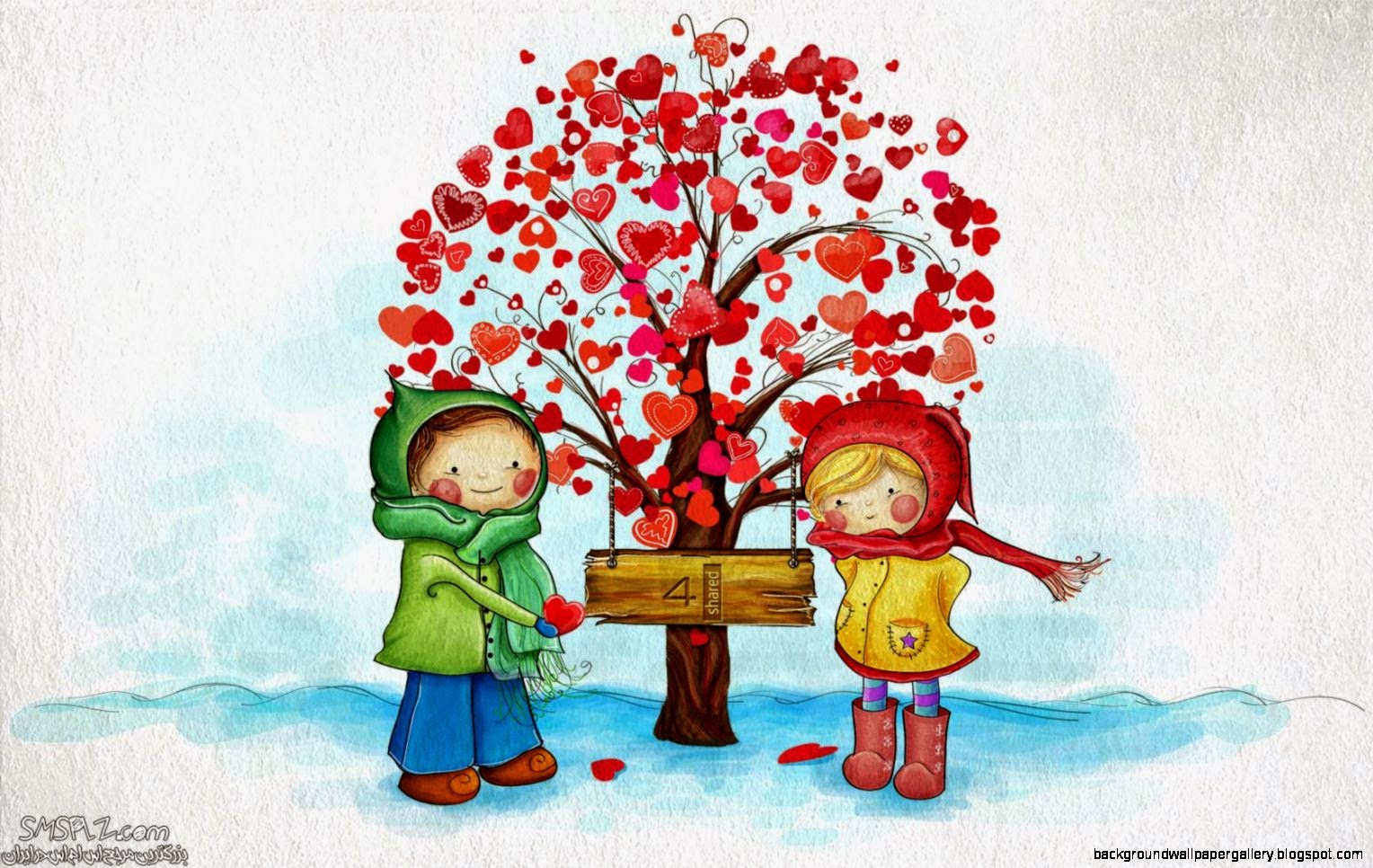 Creative Artwork Valentine39s Day Wallpaper – Celebrations