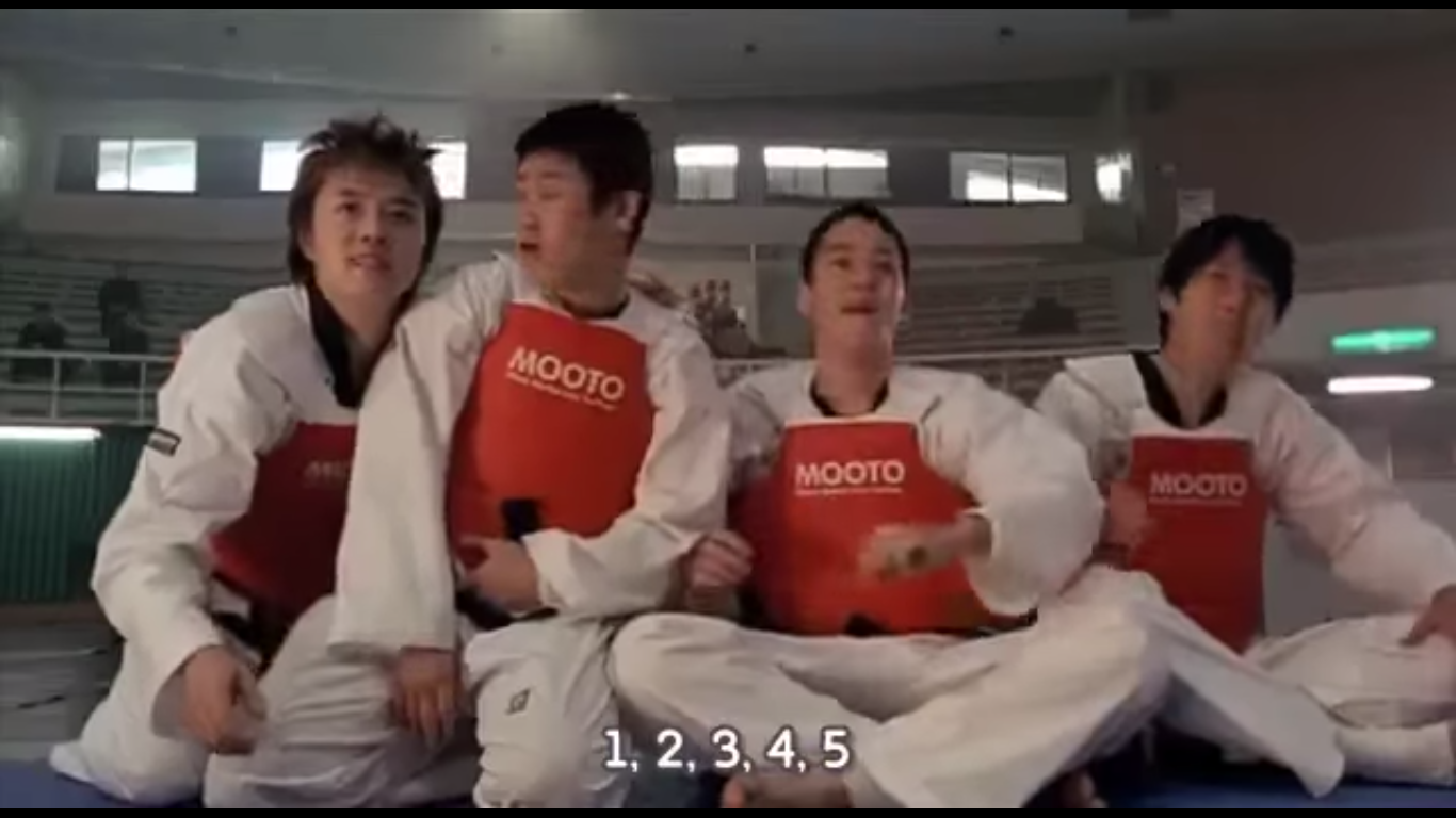 The Korean Taekwondo film Spin Kick 세계 태권도 가족