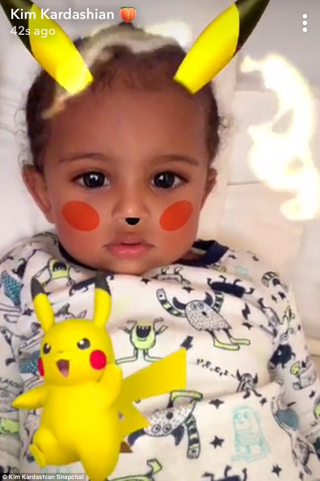InformNaijaBlog Saint West is just so adorable