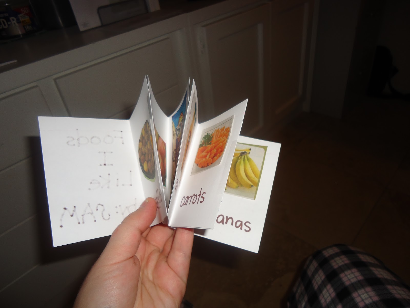 Pretty Cool Preschool Favorite Foods Booklet