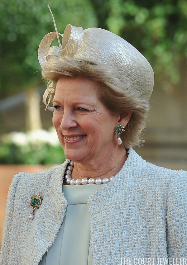 Queen Anne-Marie's Modern Emerald Jewels | The Court Jeweller
