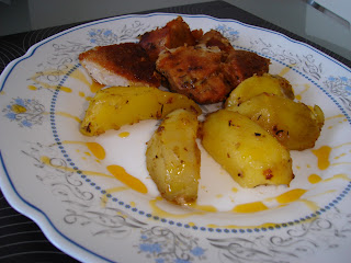 Carne de porc in vas roman