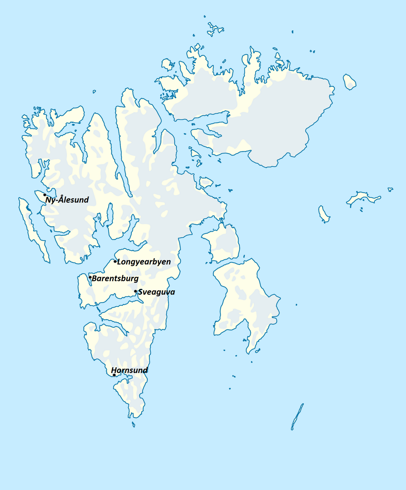 Karta över Nordpolen – Karta 2020