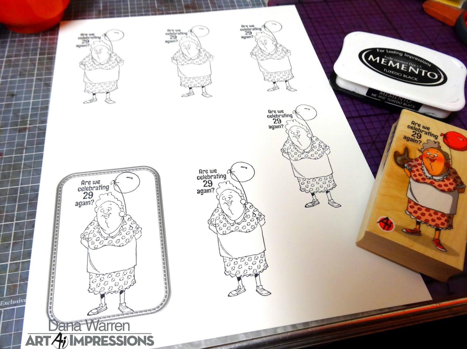 Art Impressions Blog NEW Hobby Lobby Wood Mounted Stamps! PLUS