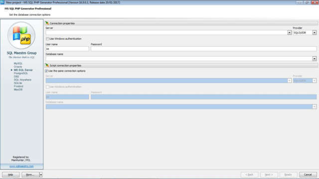 MS SQL PHP Generator Professional 16.9 Full Español MS SQL PHP Generator Professional 16.9 Full Español