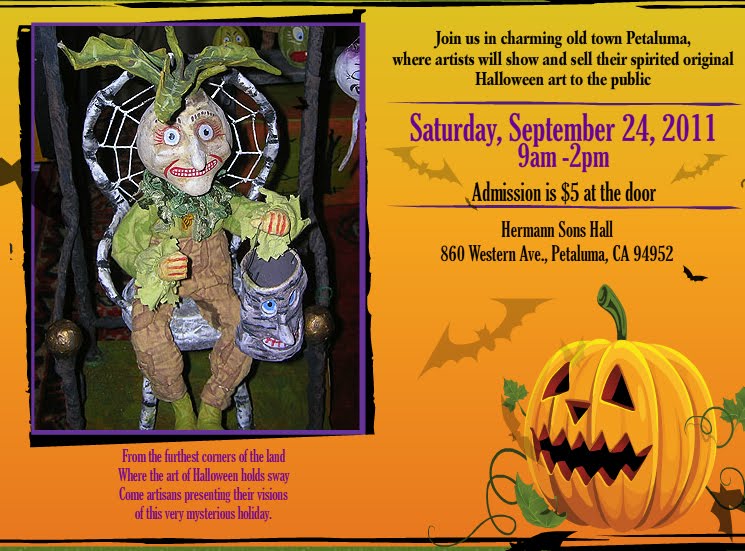 Vintage Halloween Collector 2011 Halloween & Vine in Petaluma, CA