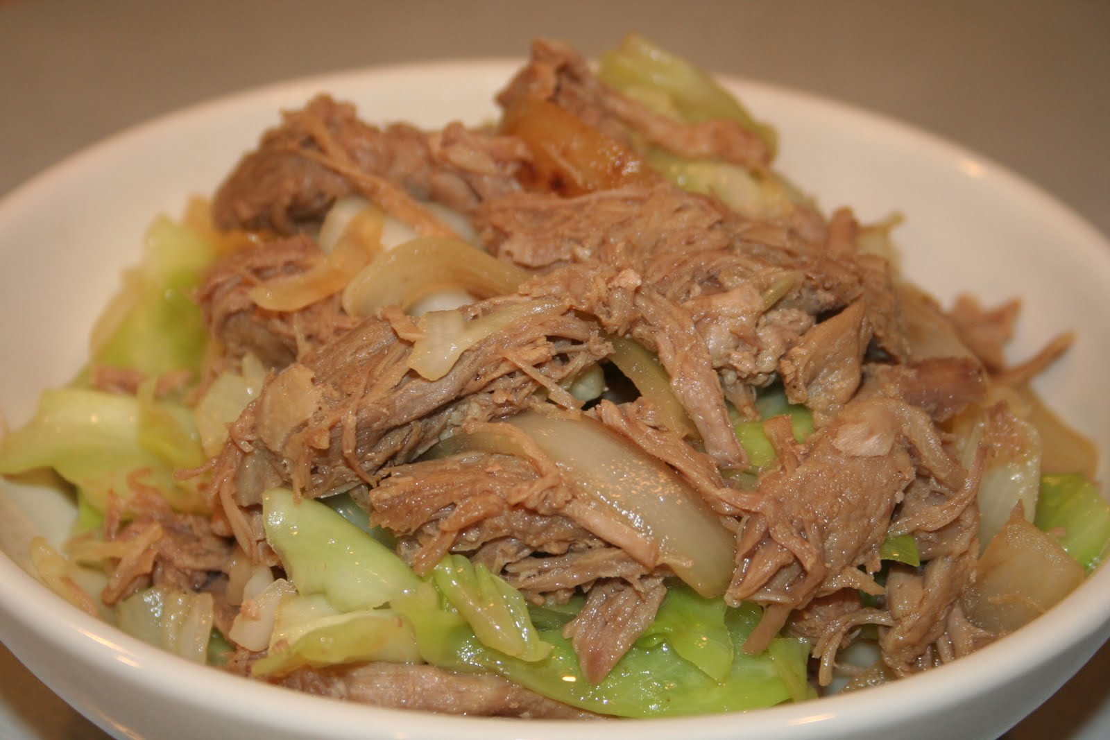 Maria McKenzie Kalua Pork with Cabbage