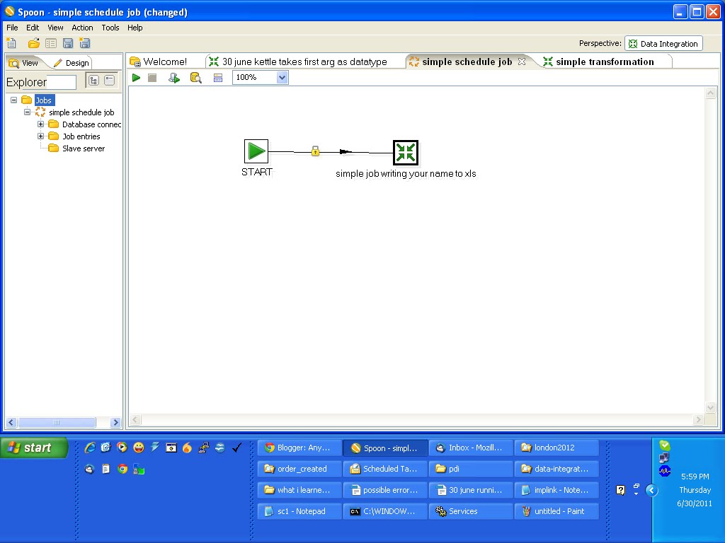 Anything For Knowledge In IT Scheduling Kettle Jobs Using Window Scheduler
