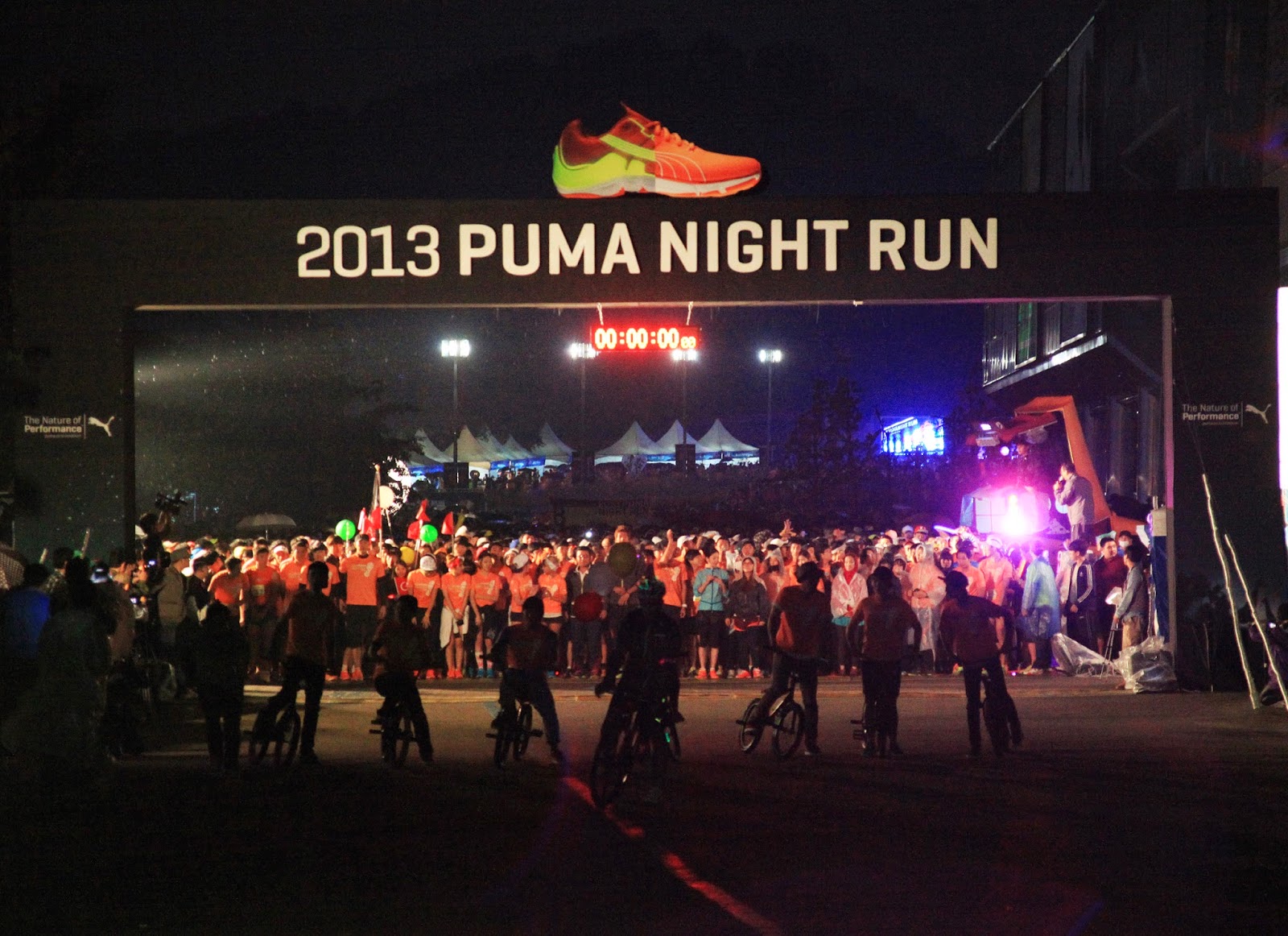 Penonton: Puma Night Run in Seoul 2013