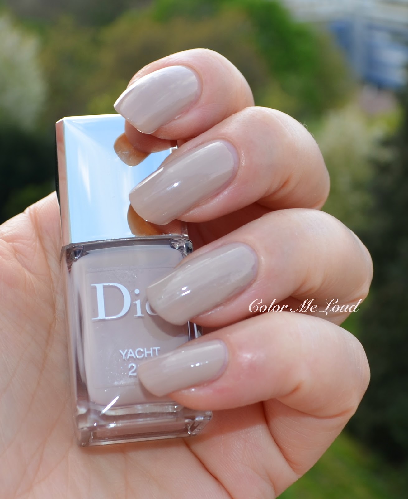 dior yacht nail polish