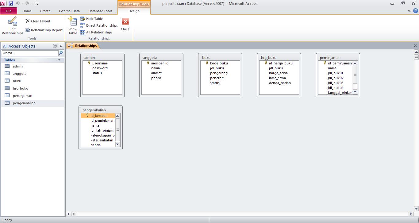 Menggunakan Database MS.Access Pada Aplikasi Java ~ Cara Simpel Ngoding