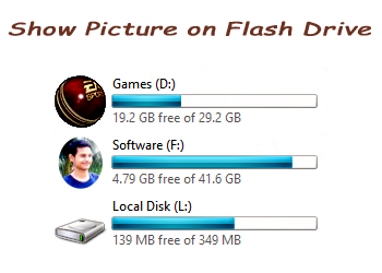 Show Custom Icon on USB Flash Drive