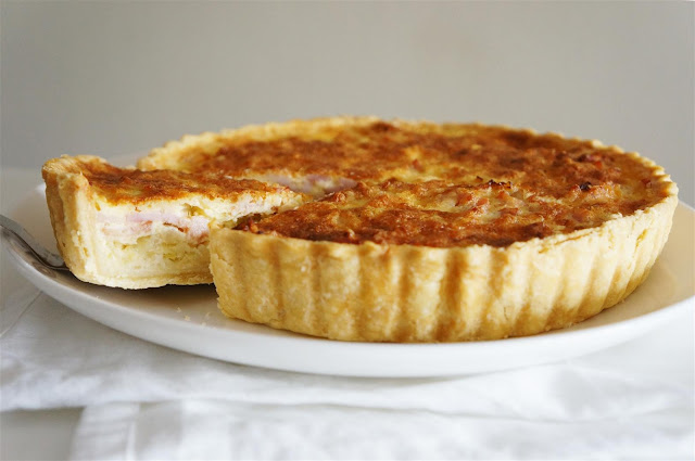 Cakelets and Doilies: Classic Quiche Lorraine