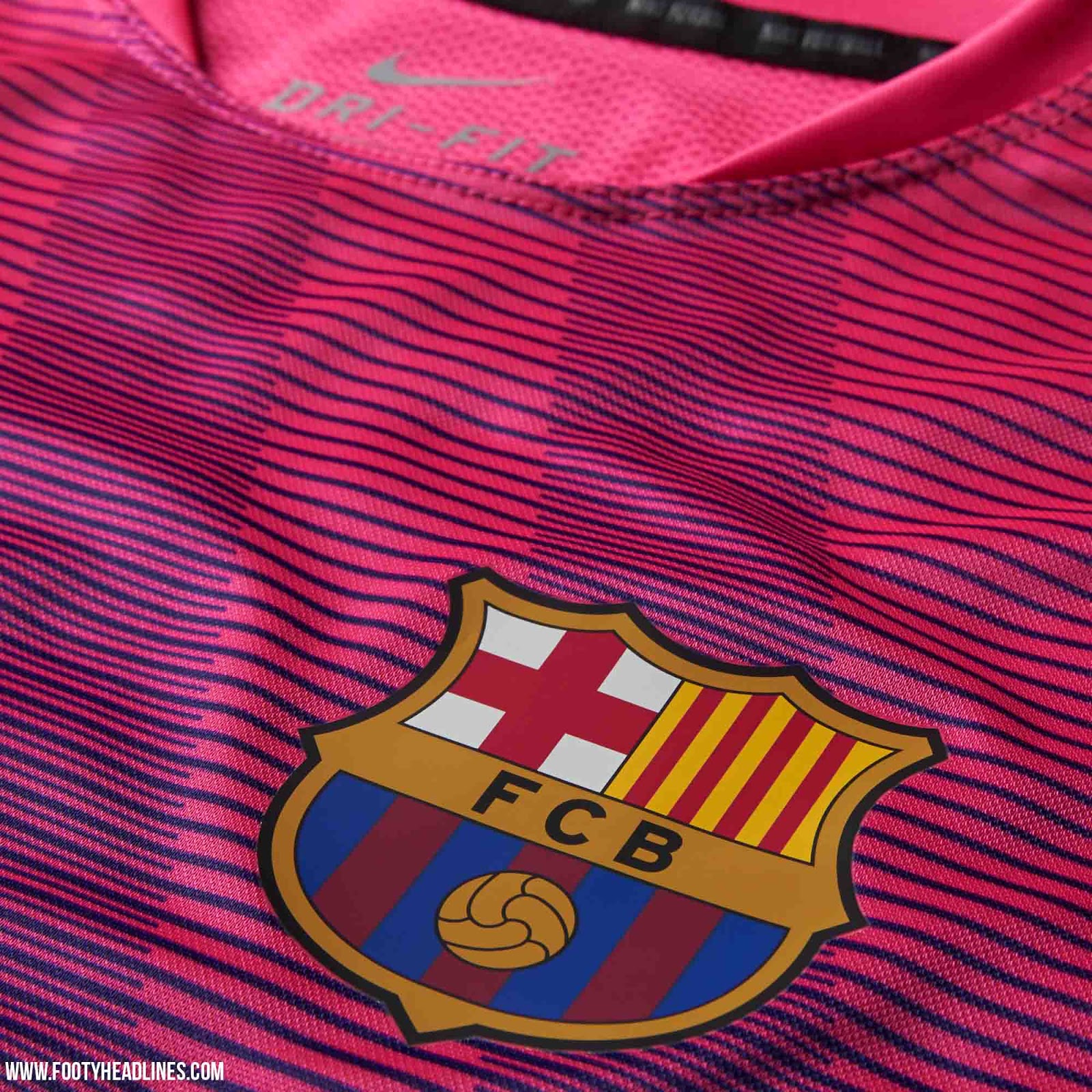 ziel Materialisme Knipperen New FC Barcelona 2015 Training and Pre-Match Shirts Released - Footy  Headlines