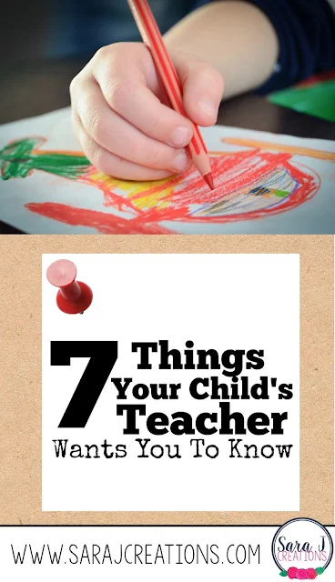 Have you ever wanted to tell the parents in your class what is on your heart and what will help your relationship and their child the most?  Here are 7 things this teacher has on her heart.