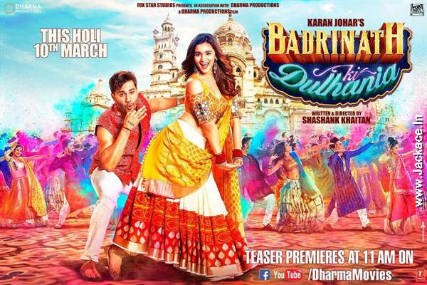 Badrinath Ki Dulhania First Look Poster 2