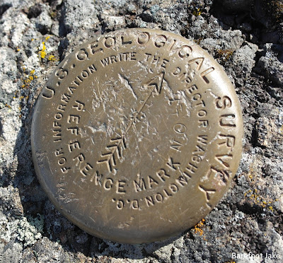 USGS summit marker