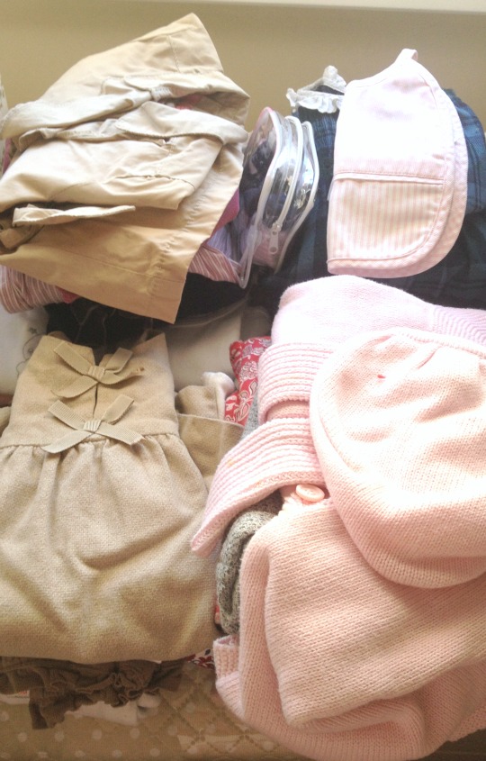 ordenar ropa peques que ya no usan