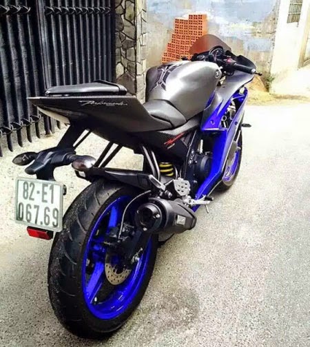 modifikasi Yamaha R15 fairing R6