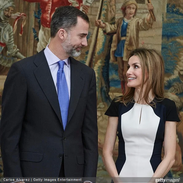 King Felipe and Queen Letizia attend 'National Culture Awards' 2015