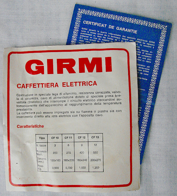 Cafetière électrique Girmi Espresso STAKBLOC 6