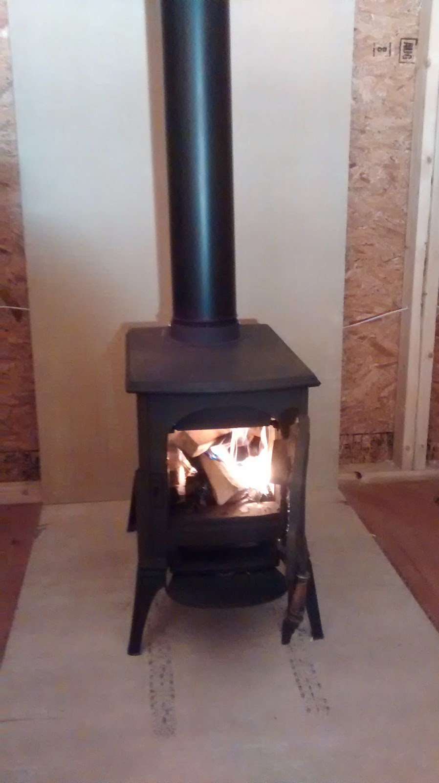 The Hütte A Tiny House Build Craigslist Wood Stove Find