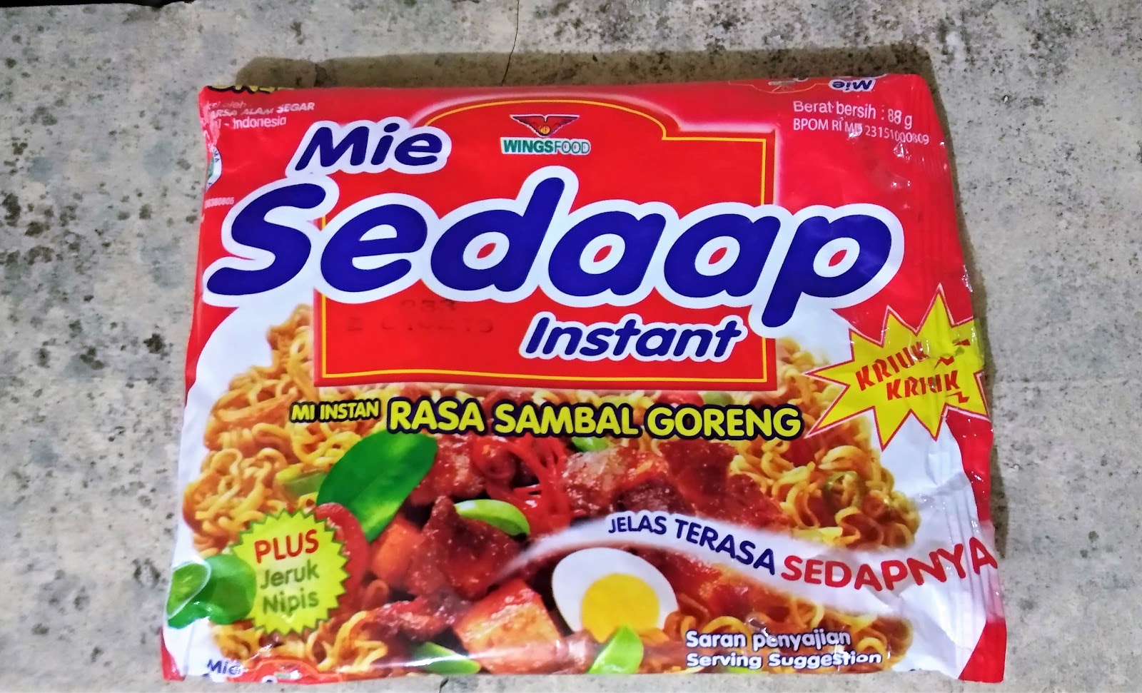 Mie Sedaap Rasa Sambal Goreng