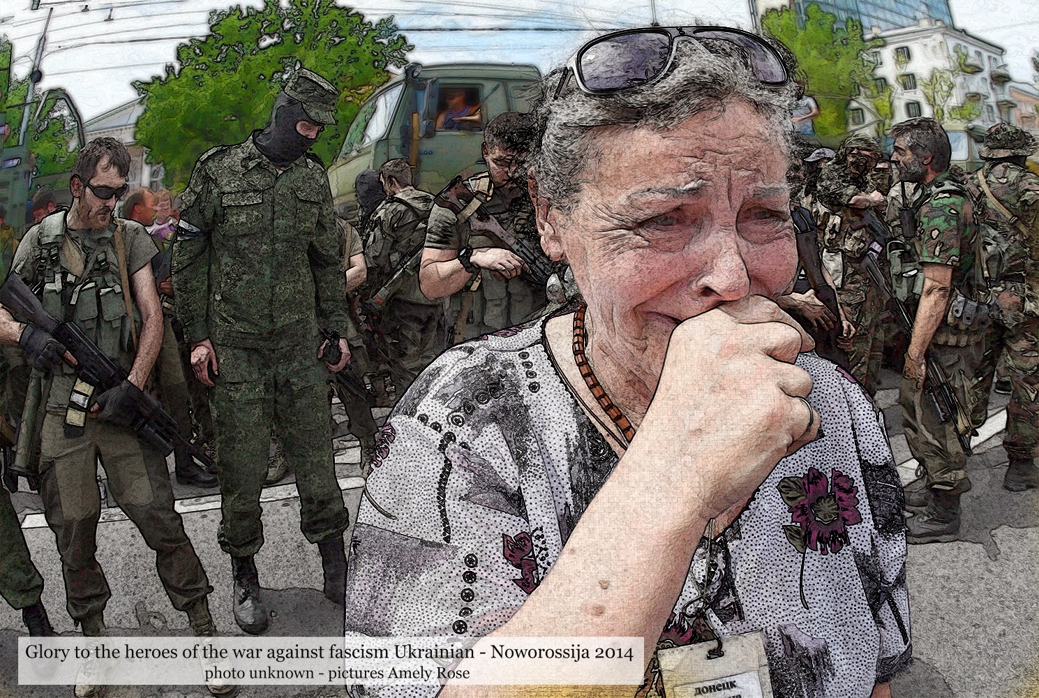 Война на Украине глазами Амели Роуз 