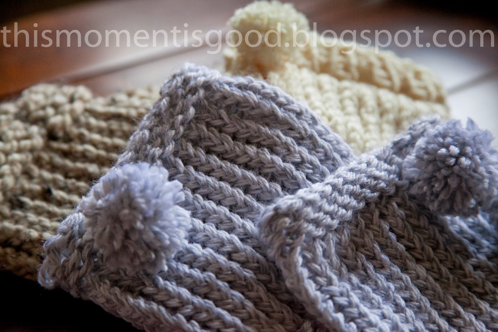 LOOM KNITTING BOOT CUFFS Loom Knitting by This Moment is Good!