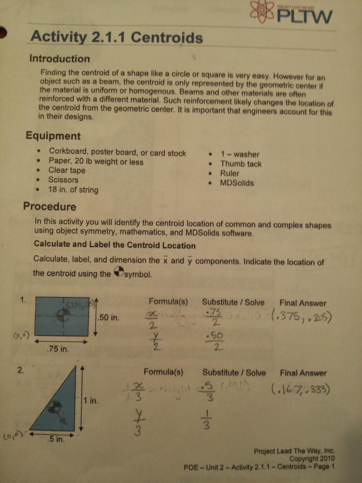 Build the Future: Centroids Packet