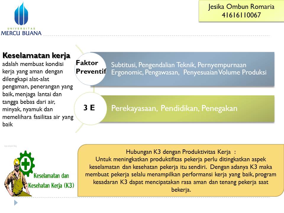 Msdm123 Com Hubungan K3 Dengan Produktivitas Kerja