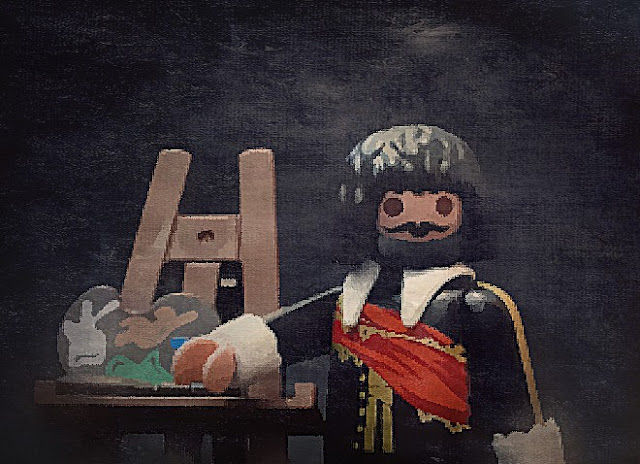 Playmobil Custom XVII Century painter