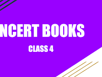 NCERT BOOKS - CLASS 4 DOWNLOAD