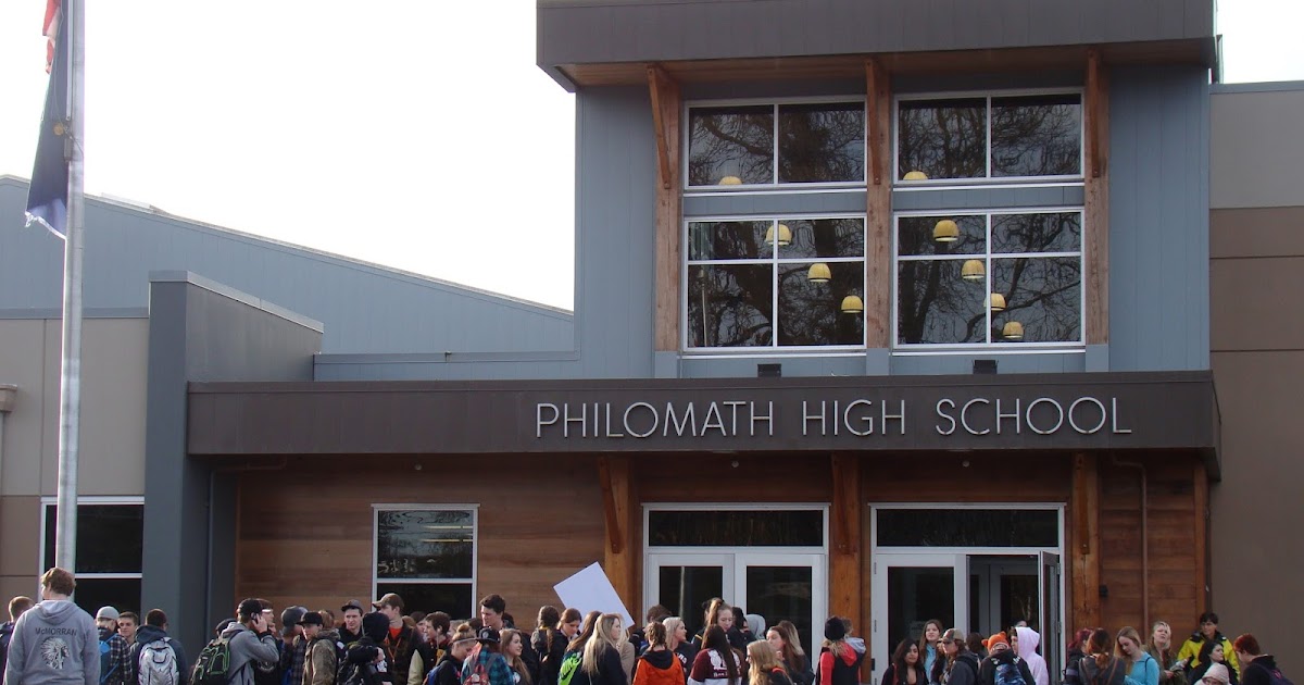 Allison Lamplugh Philomath High students march with a message for