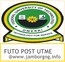 FUTO 2016/2017 Admission for Candidates second choice