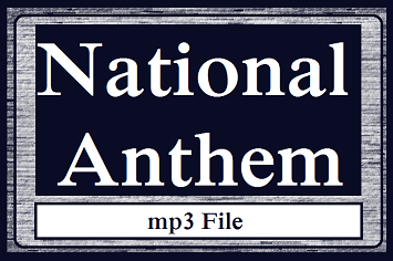 National Anthem (Downloadable mp3) - Teacher