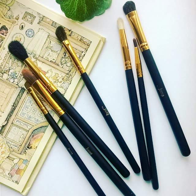 Jessup 7pcs Basic Eye brushes set Beauty & Dewdrop Blog