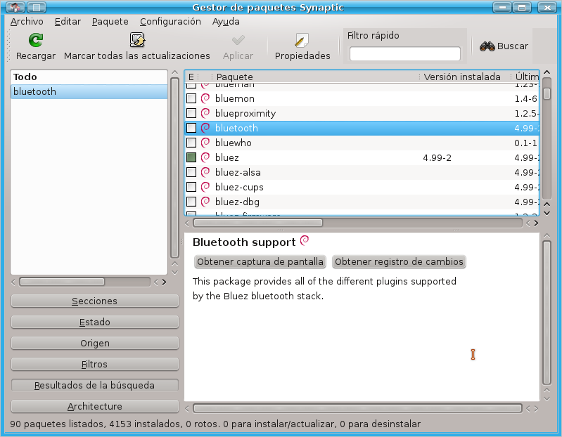 UsuarioDebian Bluetooth en Debian GNU/Linux